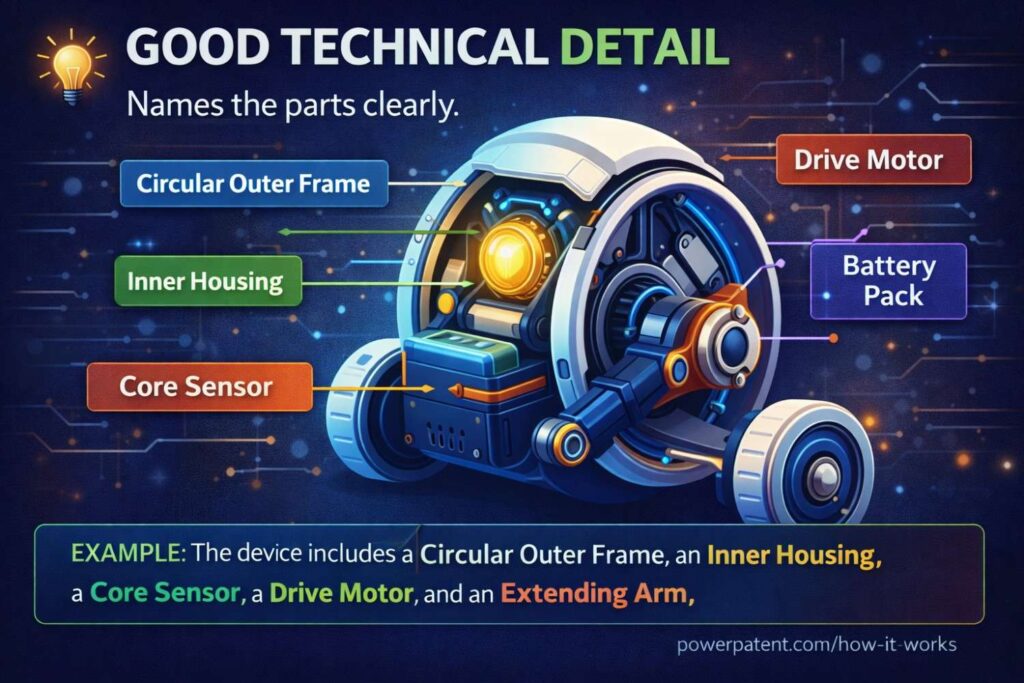 One reason AI-written descriptions feel slippery is that they often fail to name the important pieces in a stable way.