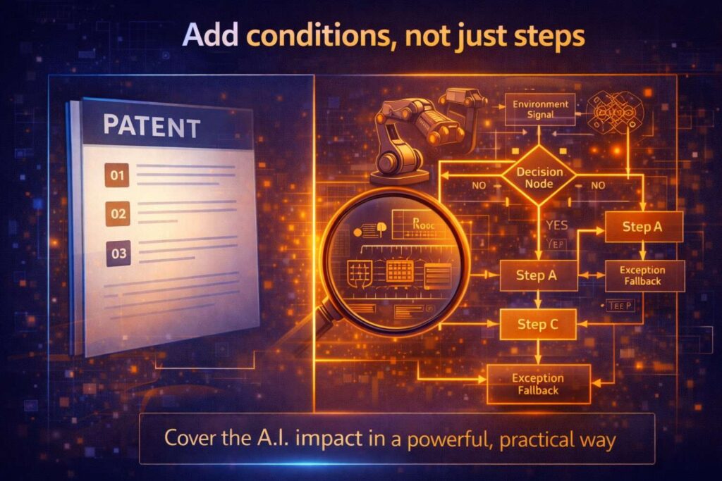 Conditions make the system feel real.