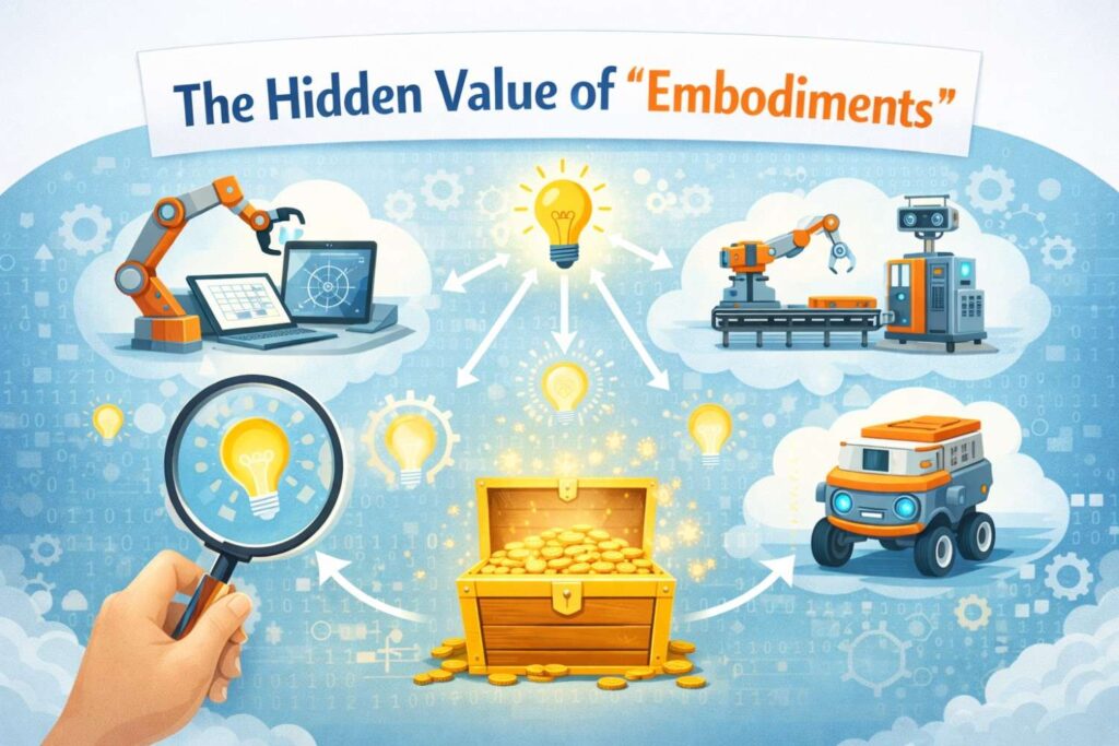 Patent drafting often uses the word “embodiment.”