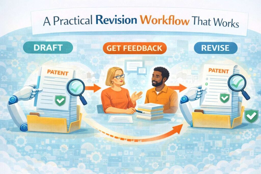 If a business wants a cleaner process, here is a simple way to handle revision.