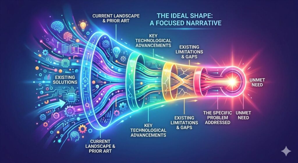 A strong AI background section usually has a simple shape.