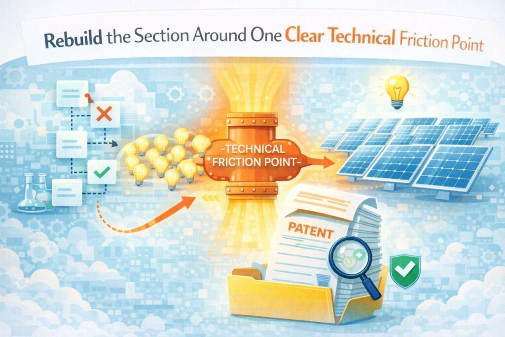 A weak background often tries to cover too much ground.