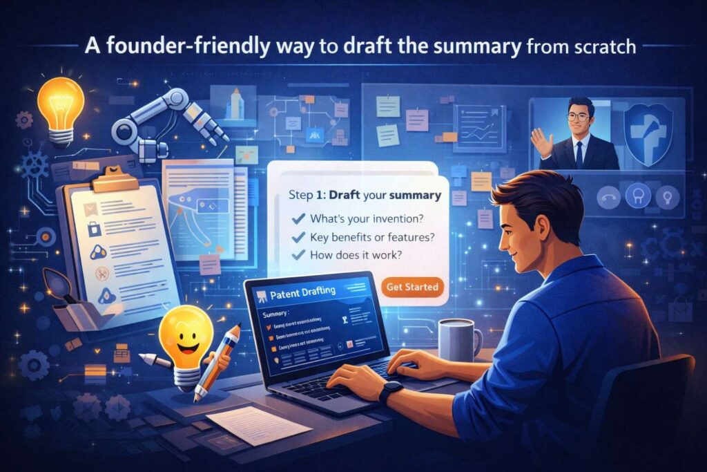 Suppose you are a founder or engineer trying to draft the summary and you do not know where to start.
