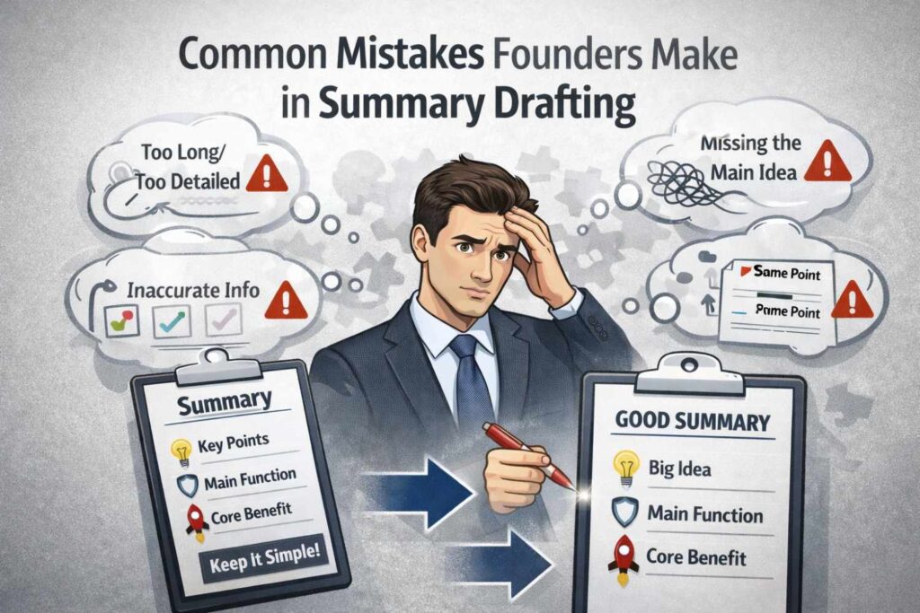 One mistake is copying too much from internal product docs.