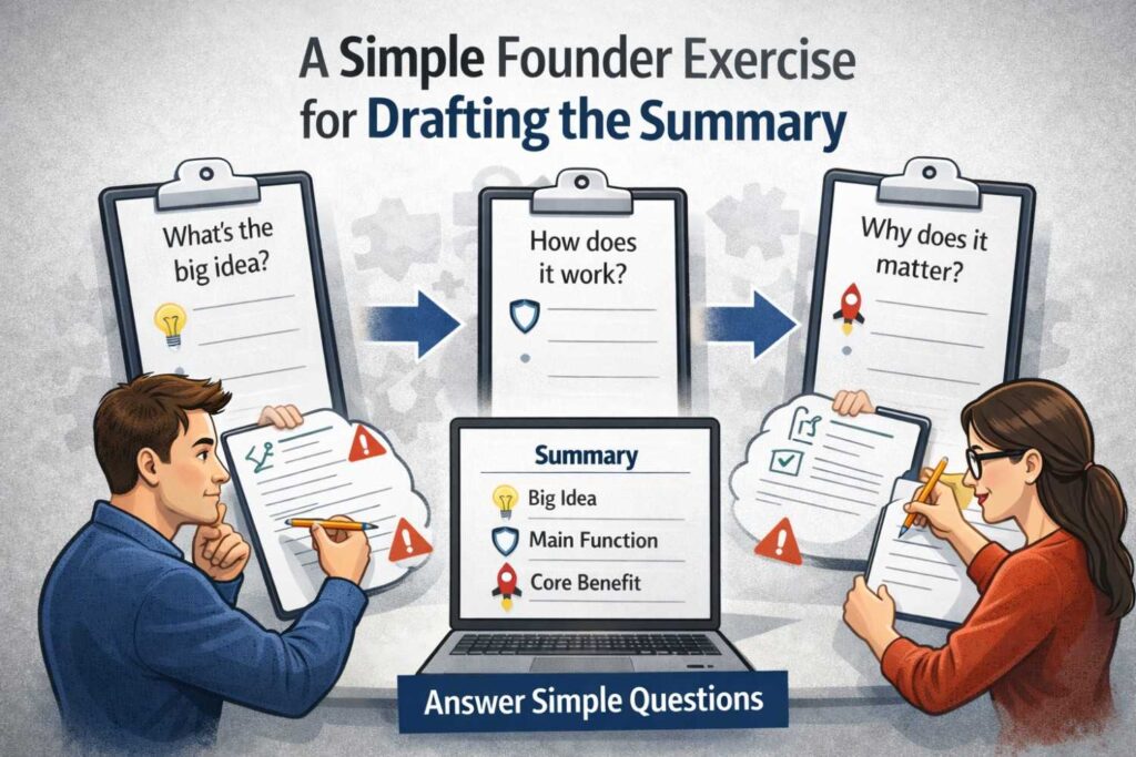 Take your invention and explain it in plain language using only three sentences.