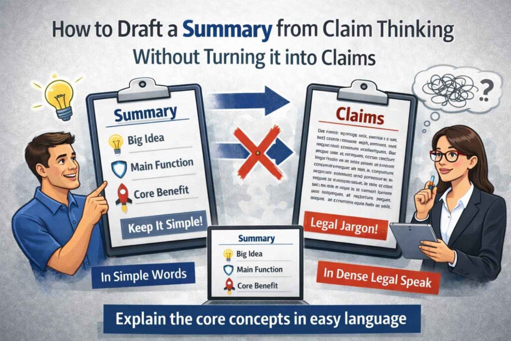 Sometimes it helps to think about what the likely independent claims may cover.