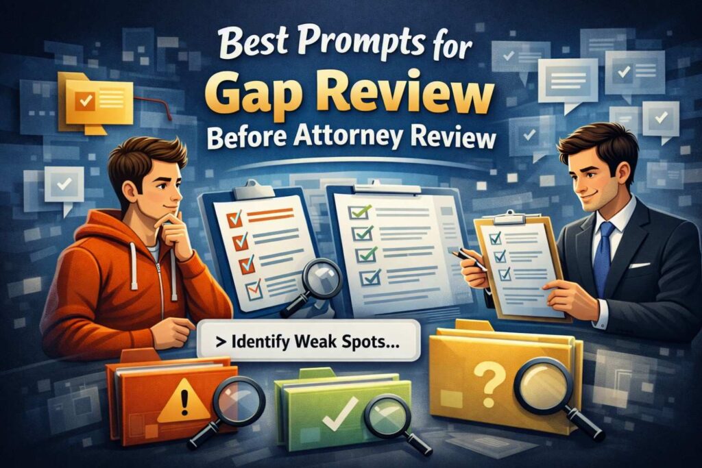 If you are using AI before legal review, one of the smartest moves is to use AI to clean up the draft and expose obvious gaps first.