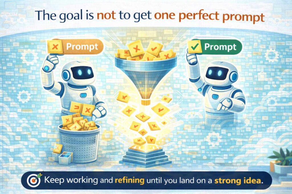 This is where many people go wrong.