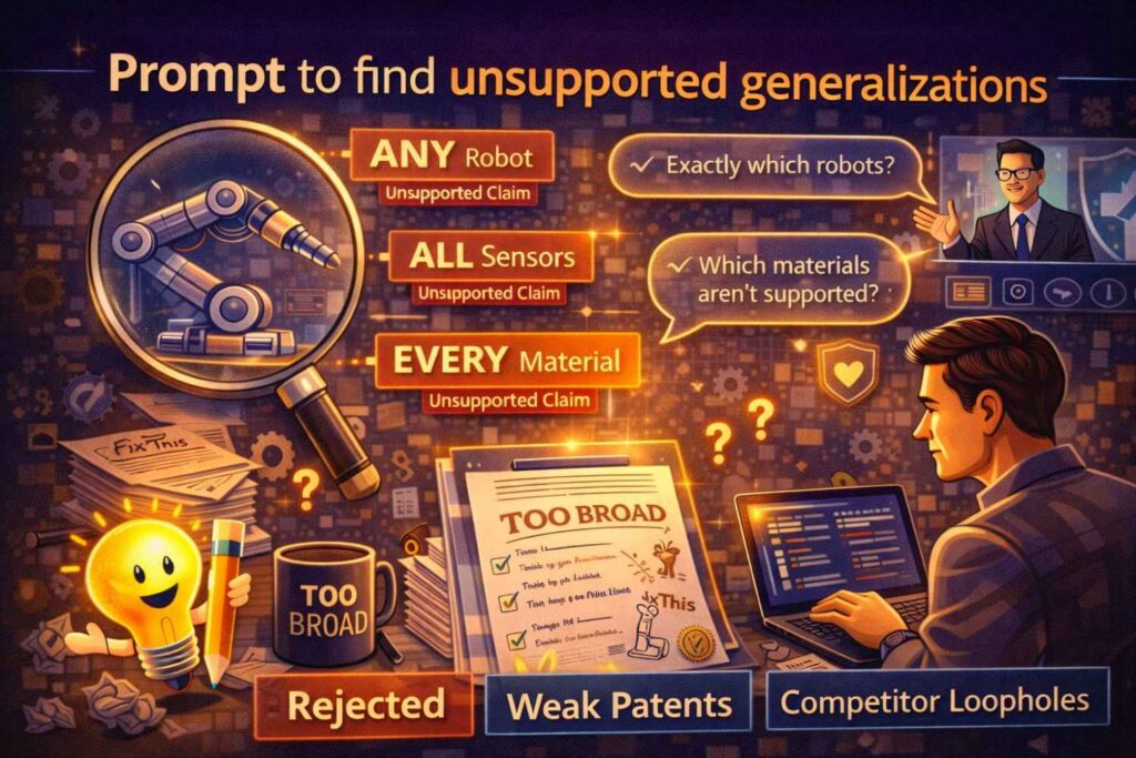 One problem in AI drafting is that the output can sound broad without actually being supported by the details you gave it.