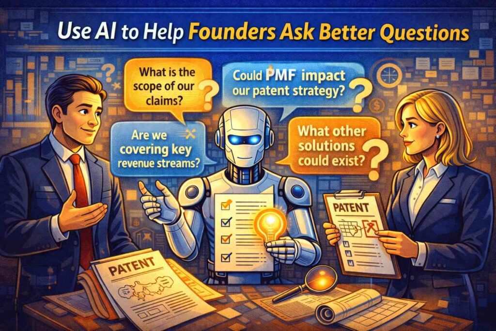 Founders do not always know what to look for in a patent draft.