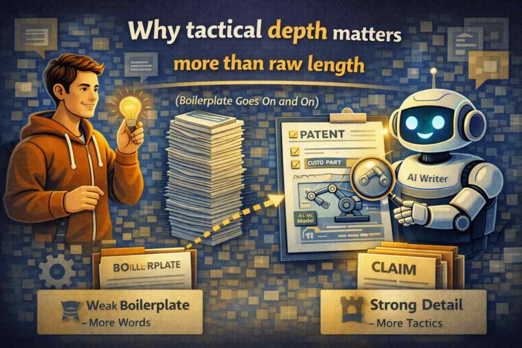 AI makes it easy to generate a lot of words.