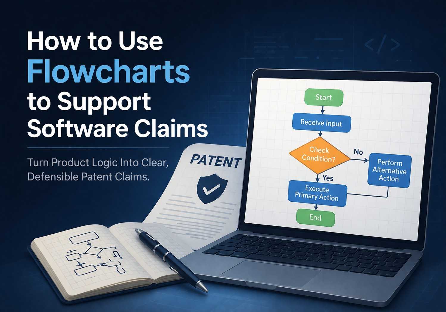 How to Use Flowcharts to Support Software Claims