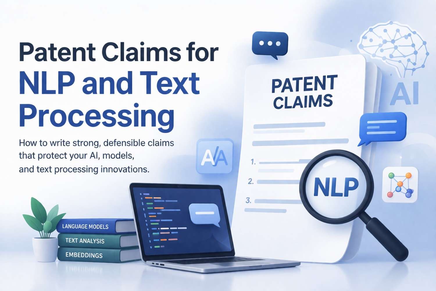 Patent Claims for NLP and Text Processing