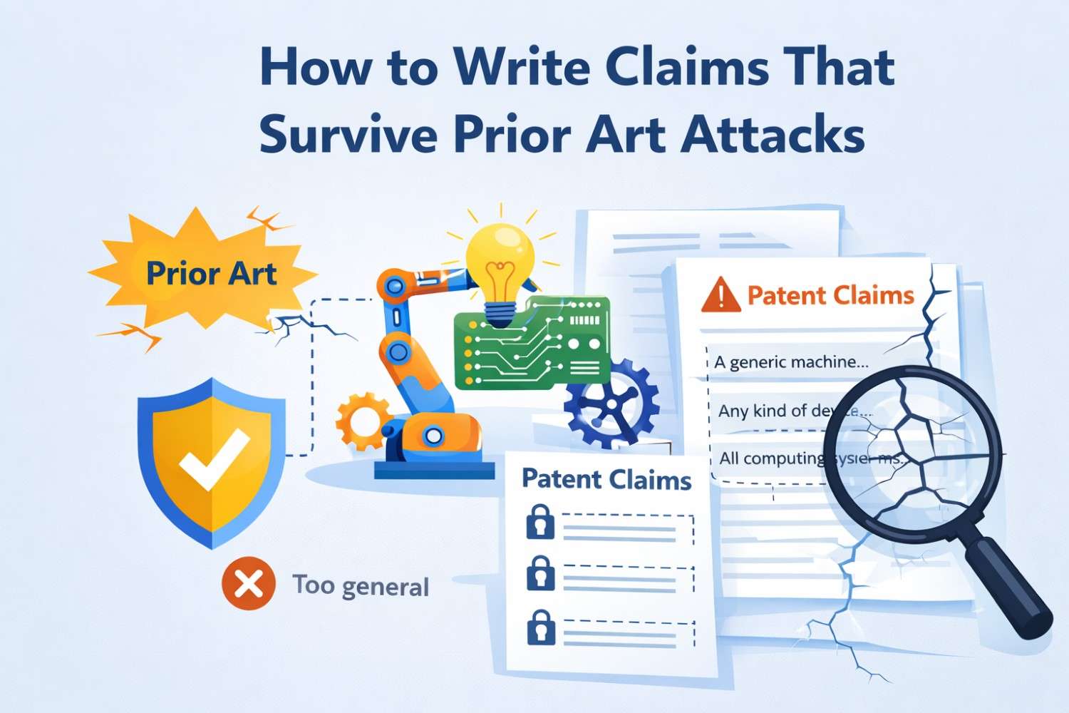 How to Write Claims That Survive Prior Art Attacks