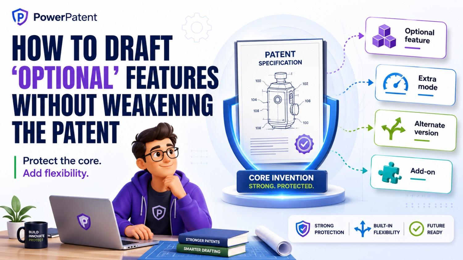 How to Draft “Optional” Features Without Weakening the Patent