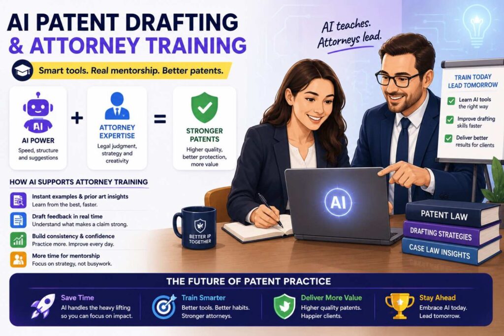 AI will change how new patent lawyers and agents learn.