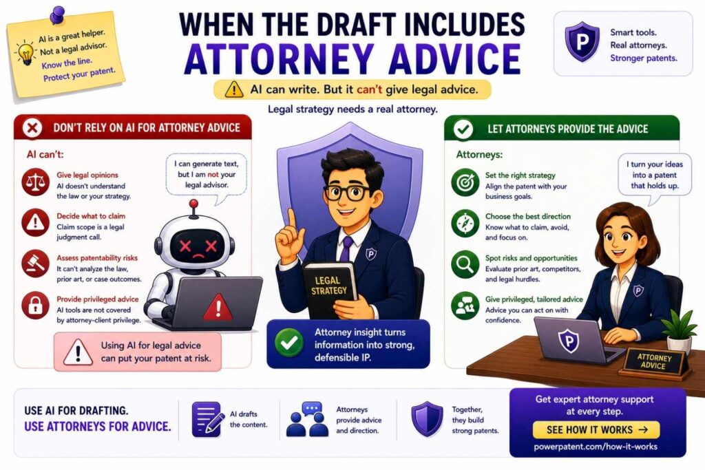 Do not paste attorney advice into general AI tools.