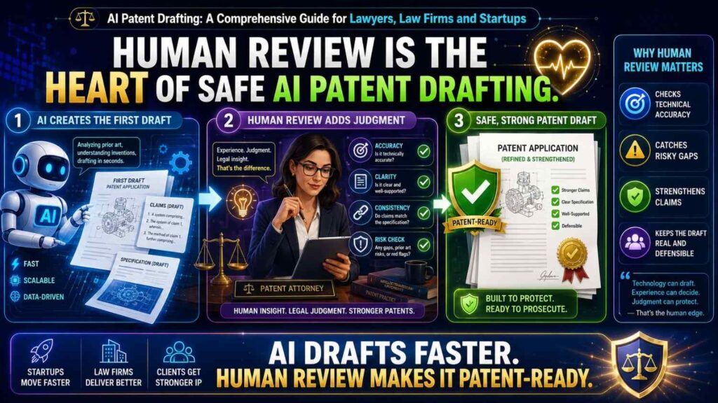 Human review is what turns AI output into professional work.