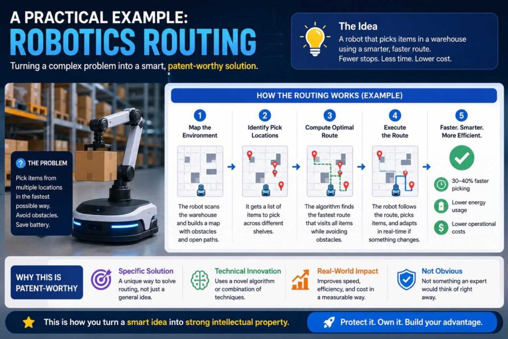 Imagine you built software for warehouse robots.