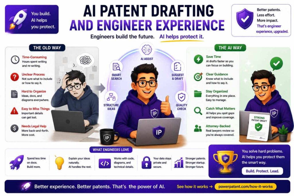 Engineers are often the source of the invention, but patent processes are not always built for them.