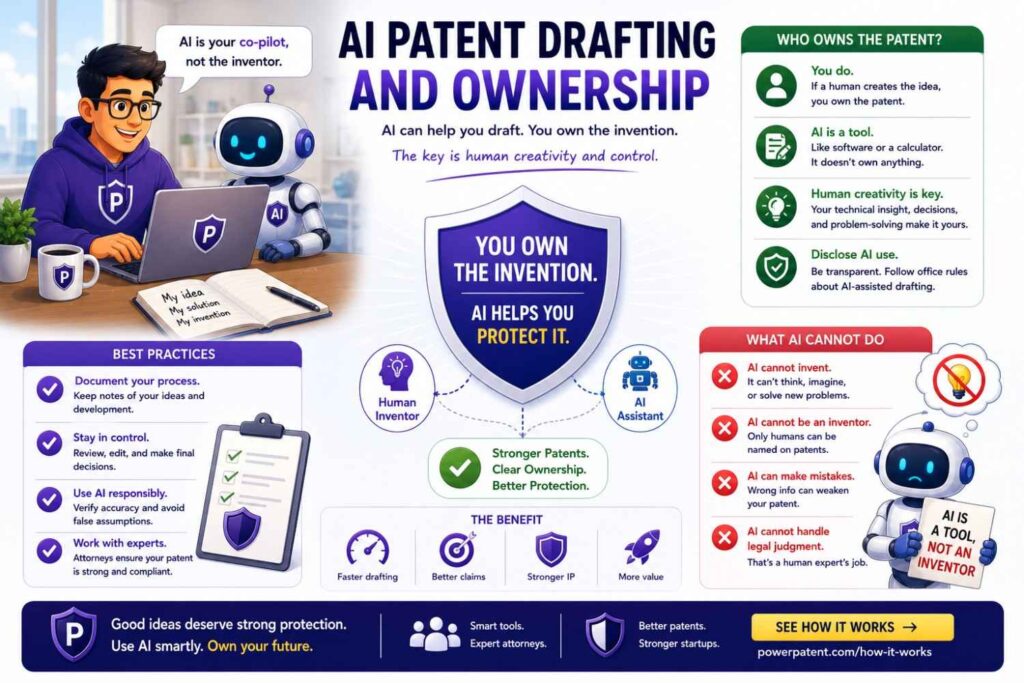 Patent ownership can become messy if it is not handled early.