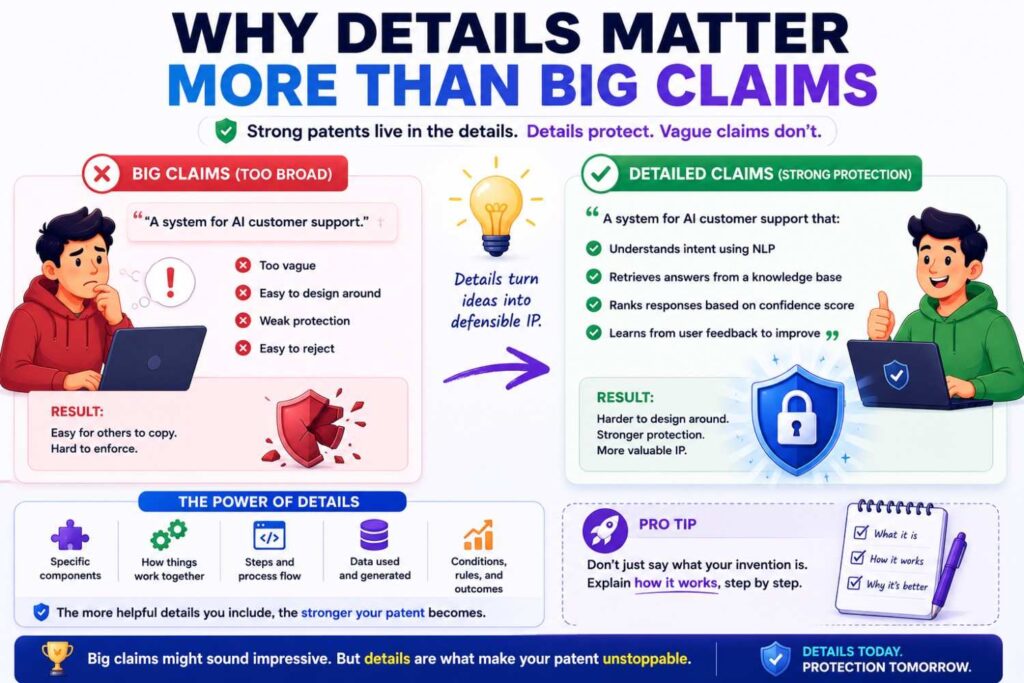 Founders often start with big claims.