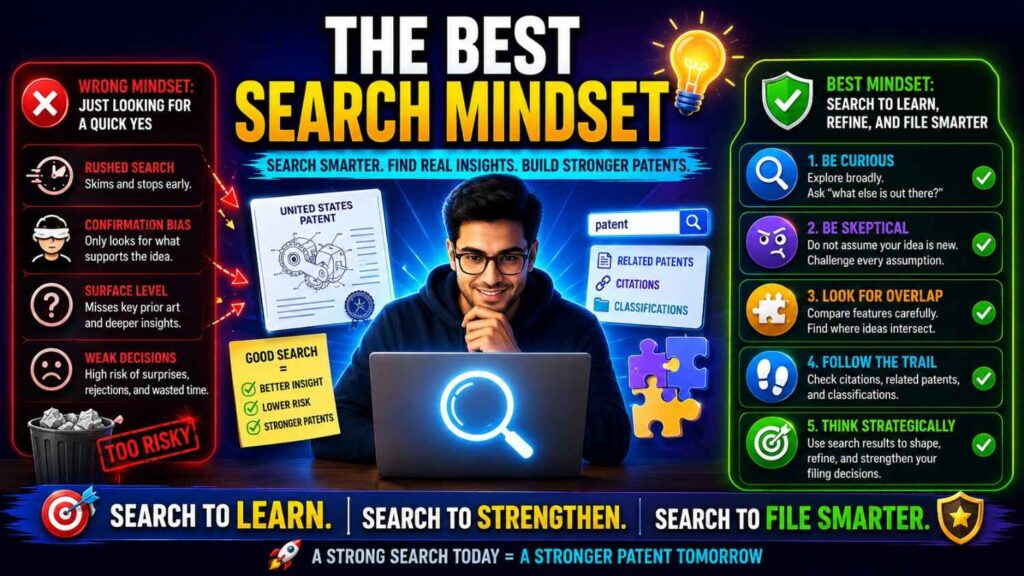 A patentability search is not about proving that you are right.