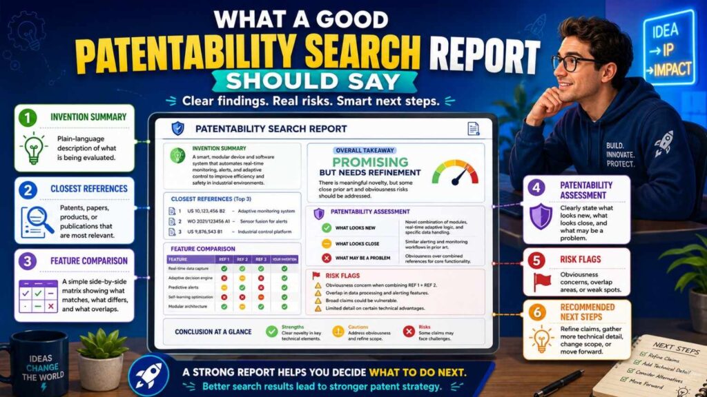 A useful report should not just list references.
