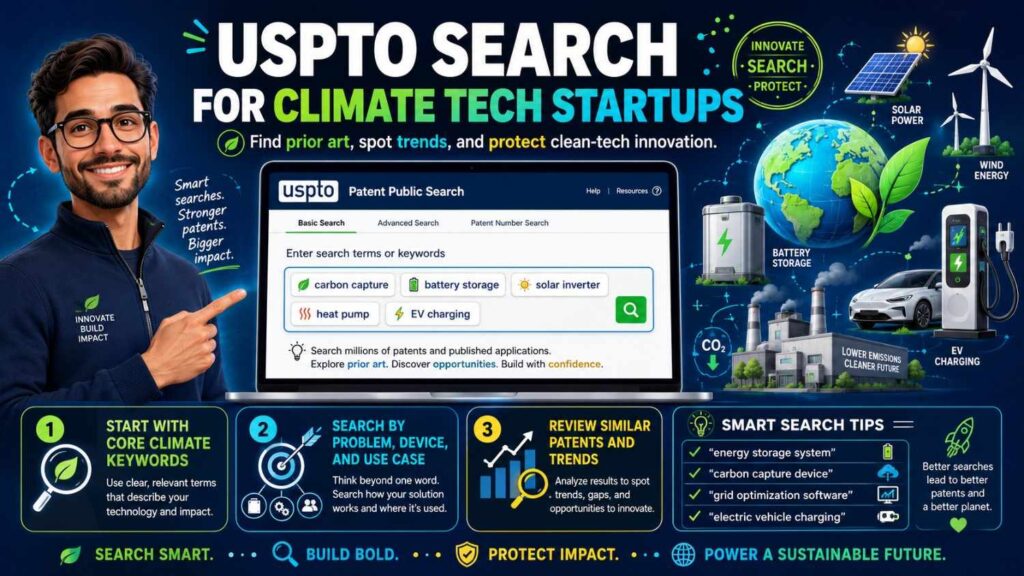Climate tech fields often have deep prior art.