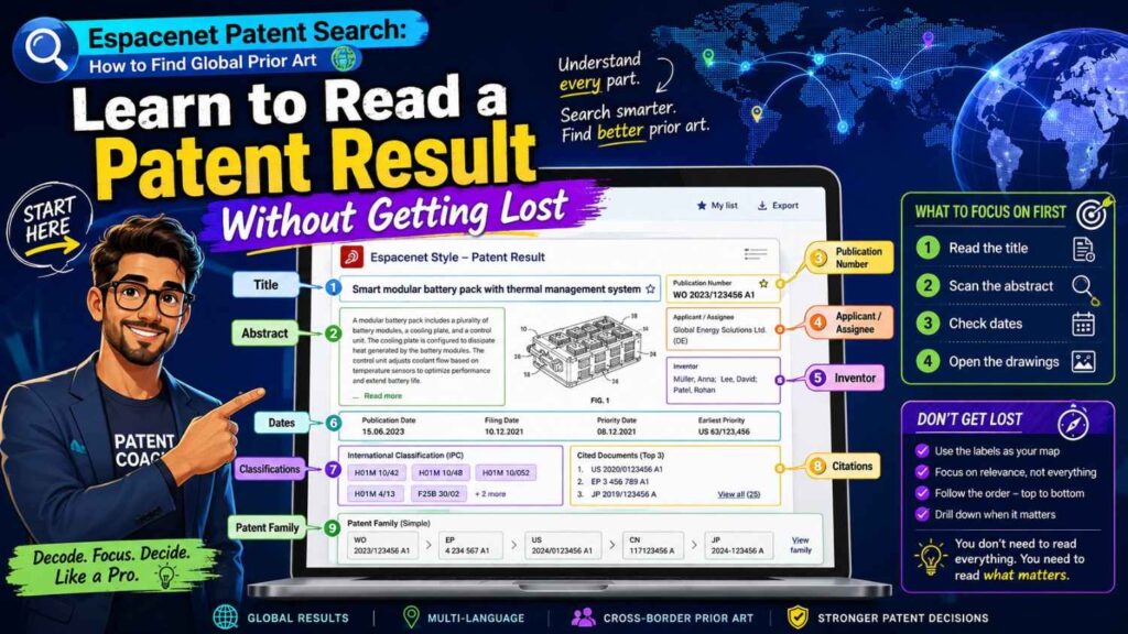 Patent documents can look long and dry. You do not need to read every word at first.