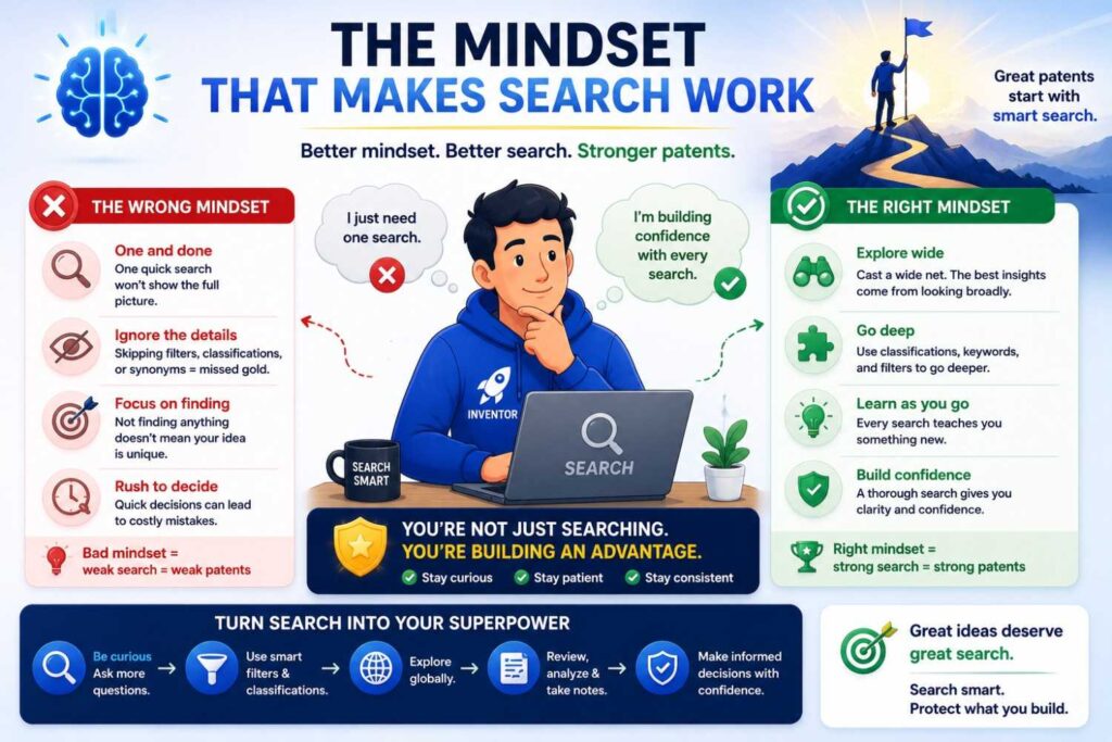 The best search mindset is curious, not defensive.