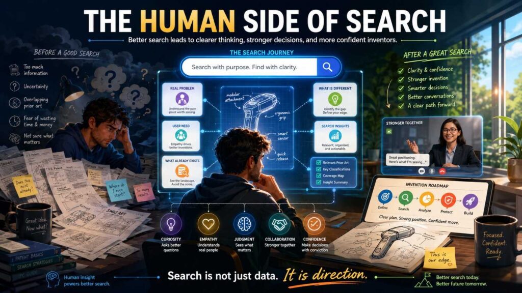 But a search is not a judgment on your worth as an inventor.