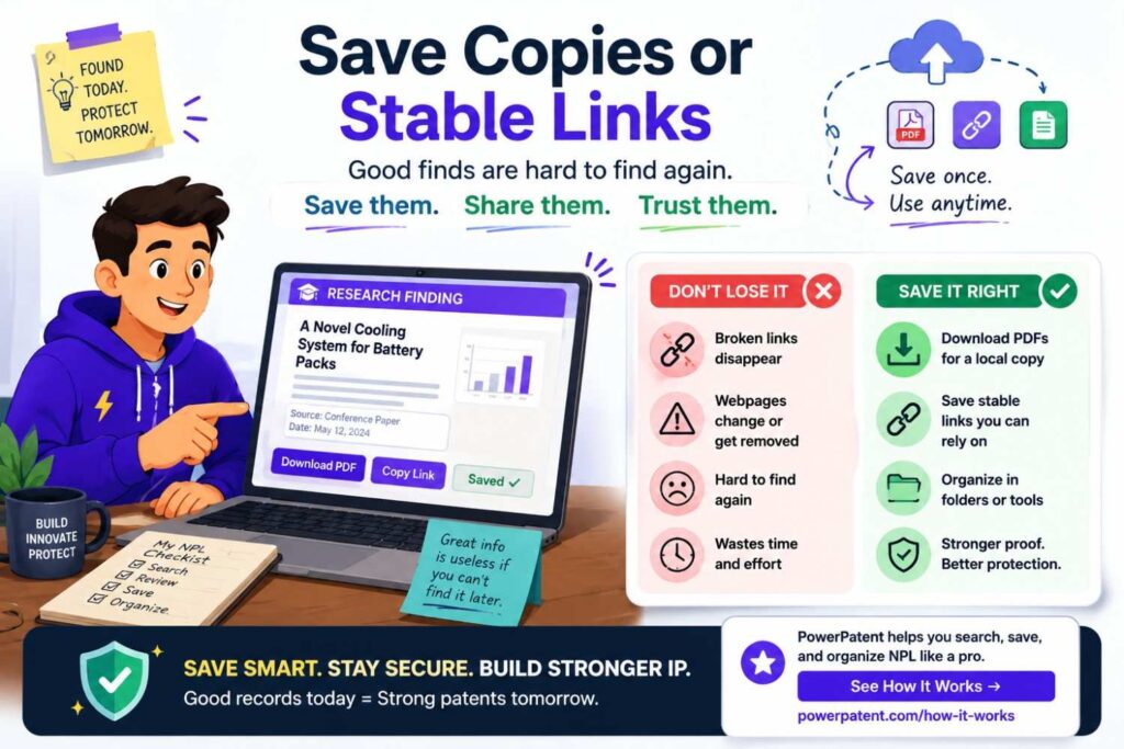 When you find a close source, save enough information to find it again.