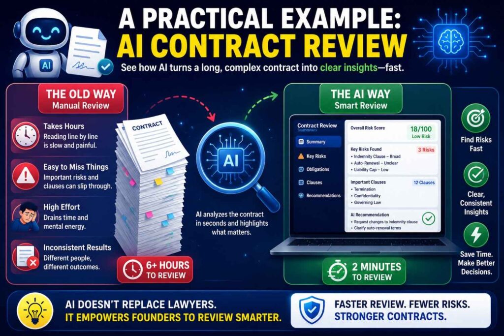 Imagine your company built an AI tool that reviews contracts.