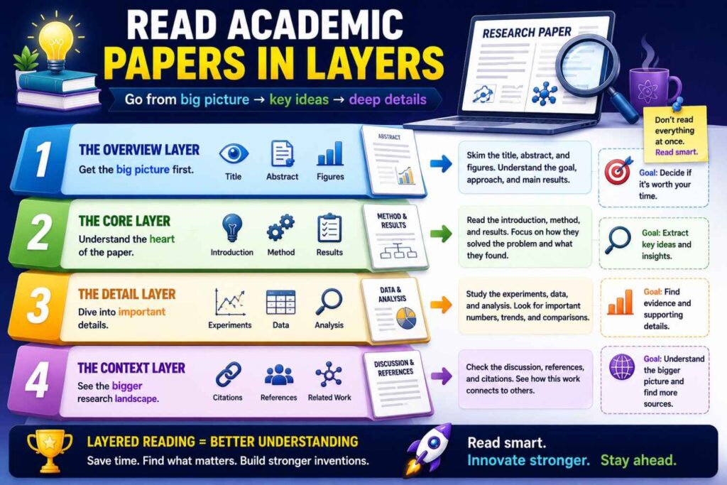 You do not need to read every paper from start to finish.