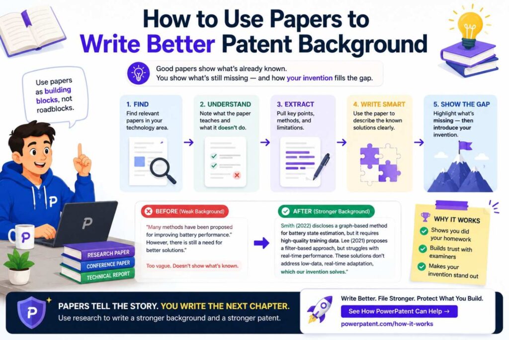 A patent application often explains the old problem.