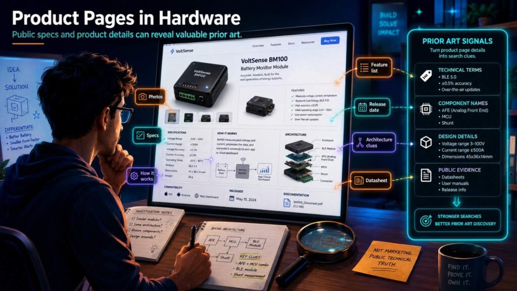 Hardware product pages may show physical features.