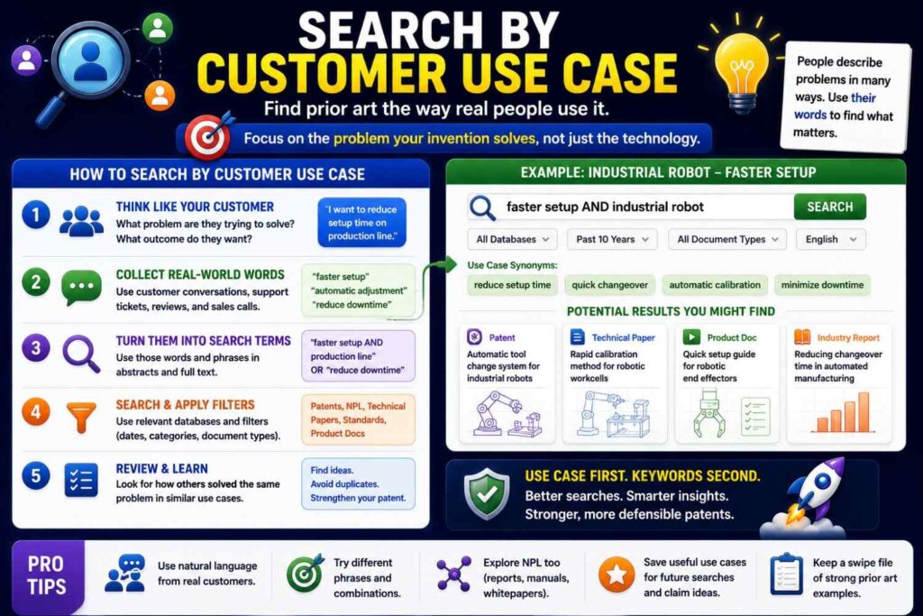 Product pages often describe use cases.