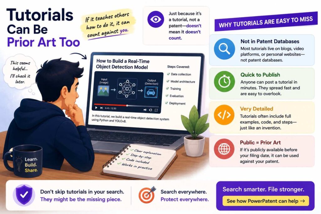 For software and AI, tutorials are especially important.