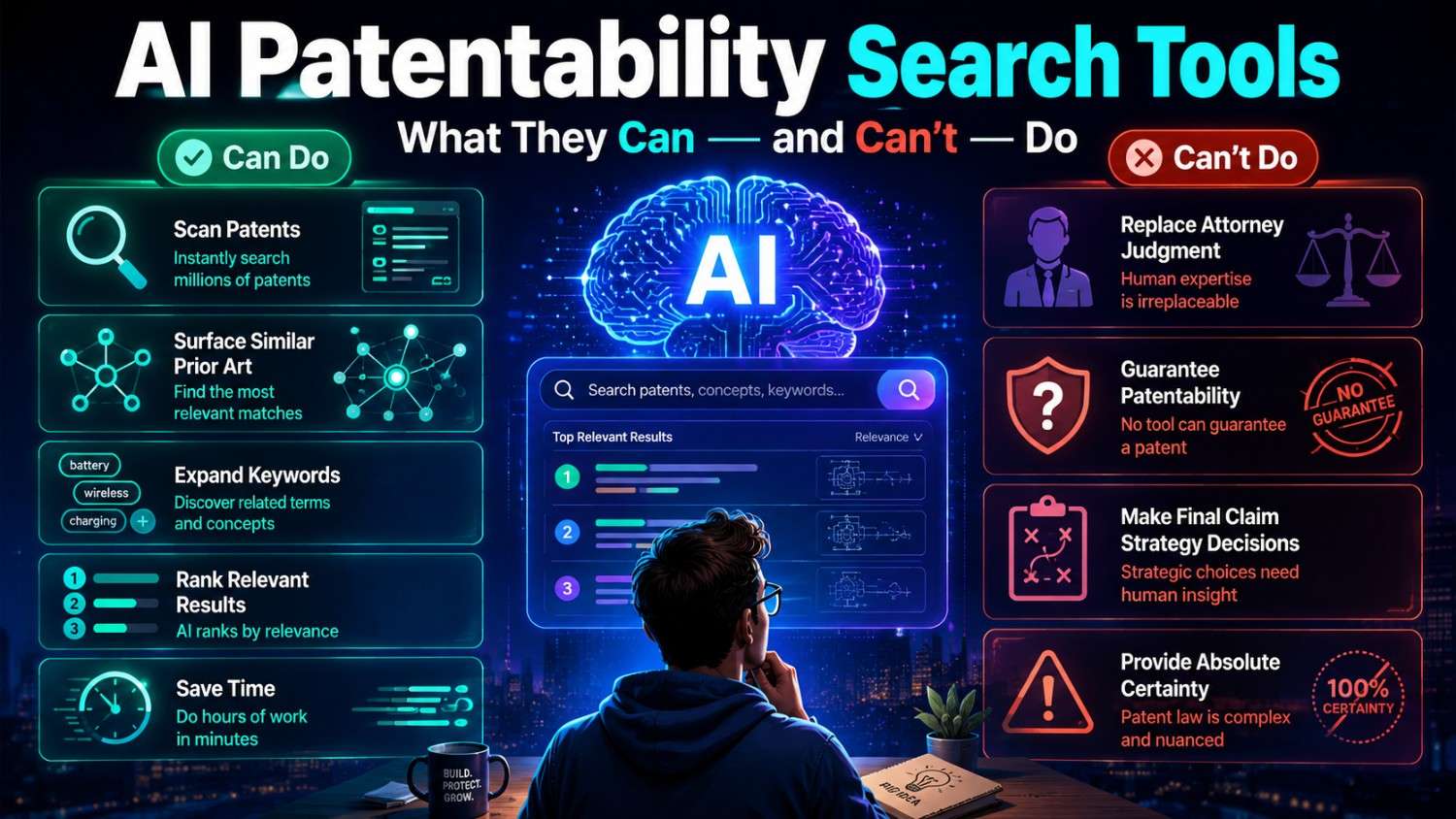 AI Patentability Search Tools: What They Can and Can’t Do