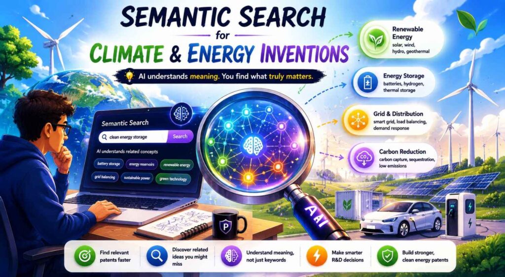 Climate and energy inventions often span materials, hardware, software, control systems, and field deployment.
