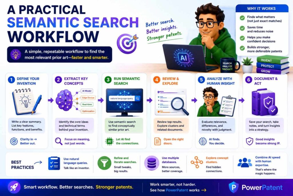A good workflow keeps the search focused.