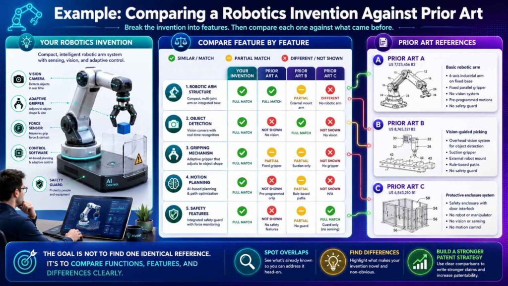 Many patents already cover robot navigation, obstacle detection, and path planning.