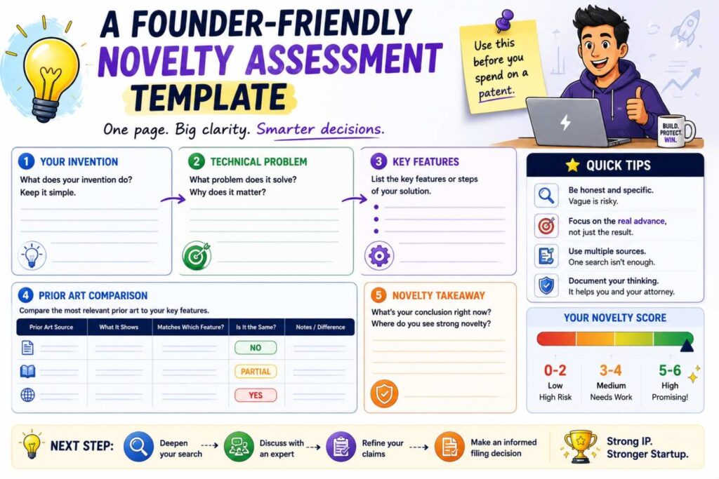 This template is simple enough to use, but strong enough to guide a filing decision.