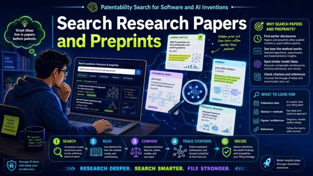 Many important AI ideas show up first in preprints, conference papers, workshop papers, or technical reports.