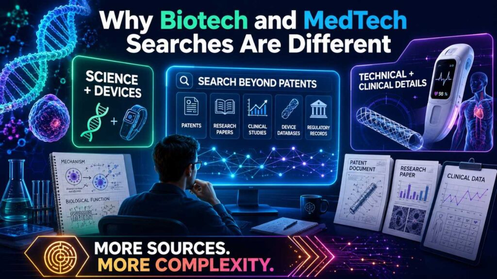 Biotech and MedTech inventions sit at the edge of many fields.