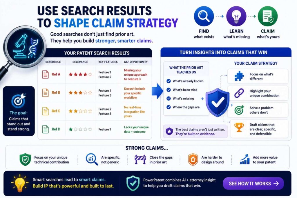 A search is not useful unless it leads to strategy.
