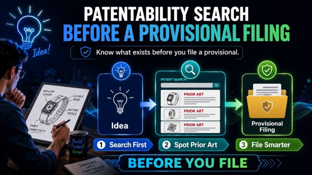 A provisional patent application can help secure an early filing date.