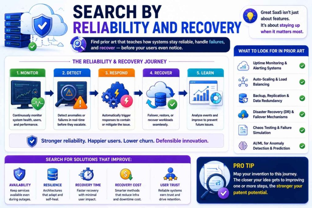 Reliability features can be patentable when they use a specific technical method.