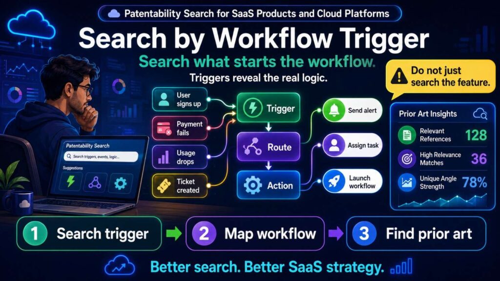 The patentable part is rarely “automate a workflow.”